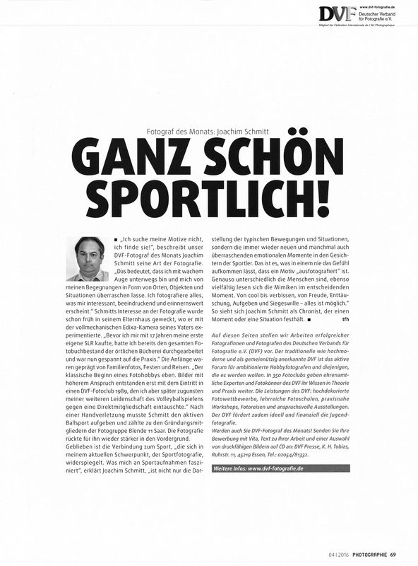 Schmuff - Joachim Schmitt - Fotograf des Monats Mai 2016