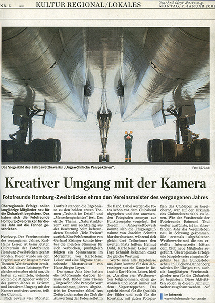 Joachim Schmitt Angekommen in der Saarbr&uuml;cker Zeitung