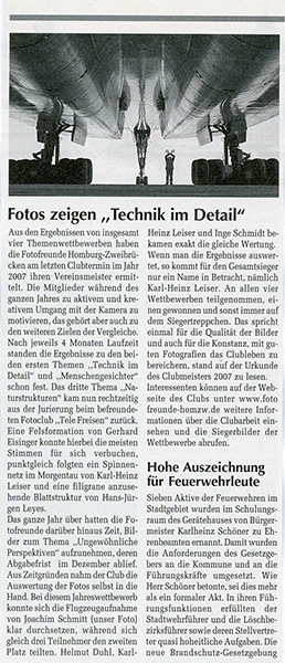 Joachim Schmitt Angekommen im Kreisanzeiger Homburg