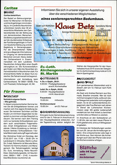 Spieser + Elmerschbejer Bl&auml;ttche