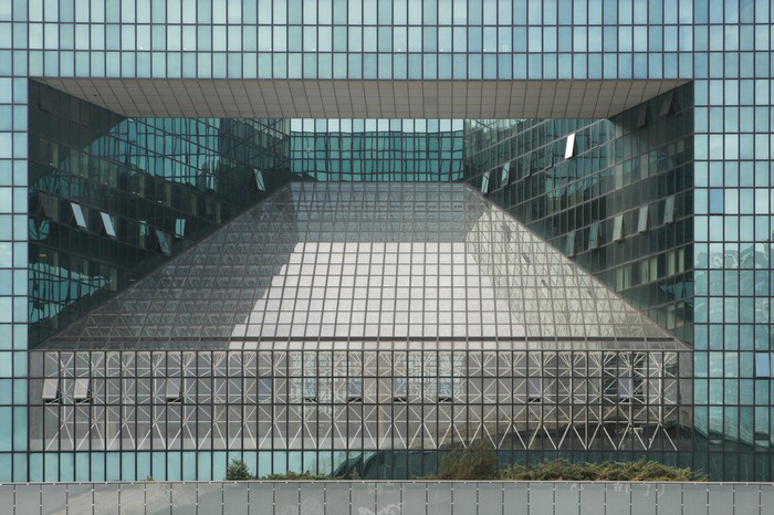 La Defense Glas und Beton