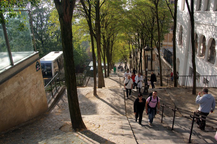 Mont Martre Treppen