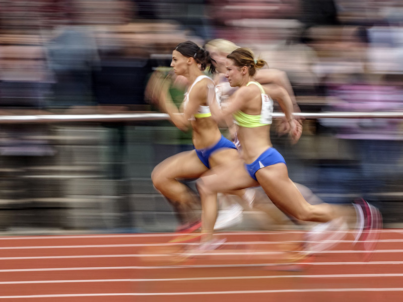 100 Meter Zwischenlauf